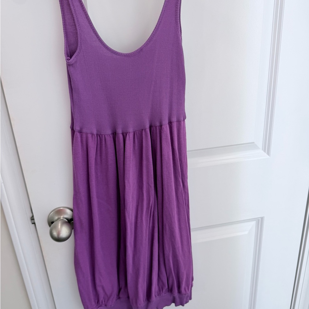 Theory Swimsuit Cover Up Ribbed Tank Dress